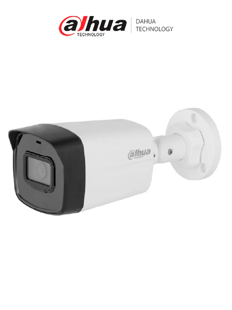 Cámara IP Bullet de 4 Megapixeles/ Lente de 2.8mm/ 90 Grados de Apertura/ IR de 30 Metros/ PoE/ 30 FPS/ H.265+/ DWDR/ IP67/