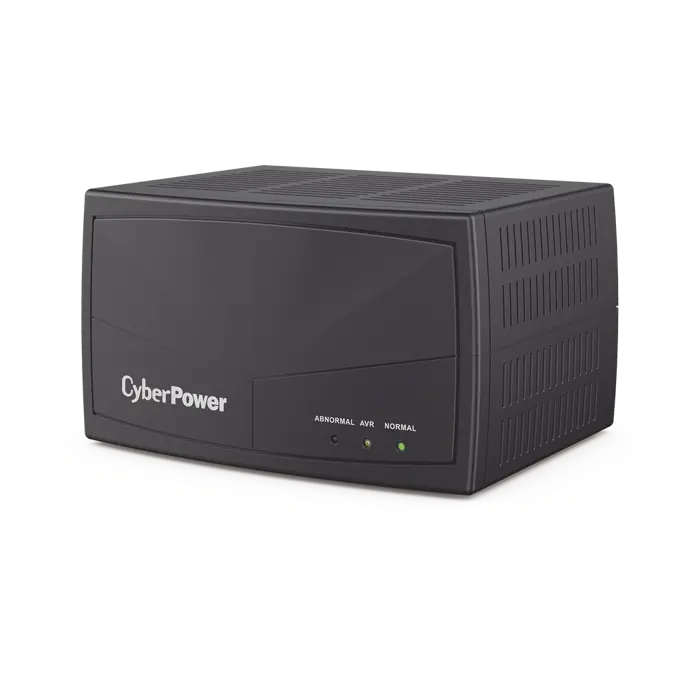 Regulador De Voltaje de 2000VA/1000W, Entrada NEMA 5-15P, Con 8 Salidas NEMA 5-15R y Supresión de Picos a 245 Joules