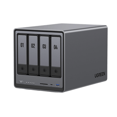 NASync DXP4800 | SO UGOS Pro |  Intel N100 12th Gen Intel® Quad Core? | 4-Bahias (SATA) hasta 96TB | 2* M.2 SSD hasta 16TB| 8GB DDR5 (Exp. a 16GB) | 2.5Gb Dual Ethernet | HDMI 4K | 2* USB2.0 | 1*USB 3.2Gen | 1* USB 3.2Gen2 | 1*USB-C 3.2Gen2 | SD