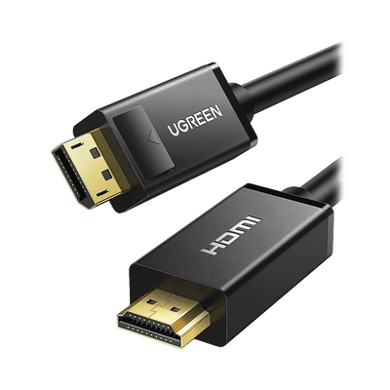 Cable DP Macho a HDMI Macho / Longitud 1.50 m / Soporta 4K@30Hz / Soporta 3D / Cobre Estañado 28AWG / Blindaje interno múltiple / Transmisión Unidireccional / Botón de Liberación / Chip de Última Generación