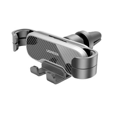 [80539] Soporte de Teléfono para Rendija de Ventilación | Tecnología Gravity Drive | Rotación de 360° | Suspensión por Goma | 5 Puntos de Sujeción | Compacto | Ajustable | Estable | Compatible con Rejilla de Ventilaci