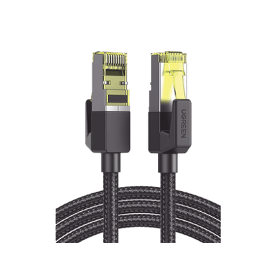 [80425] Cable Ethernet Cat7 CLASSâ? F/FTP Redondo con Malla de Nylon 5 Metros