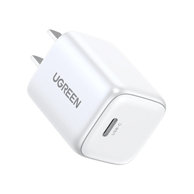 [15329] Cargador Mini de 30W serie Nexode | 1 USB-C de Carga Rápida | Tecnología GaN II | Power Delivery 3.0 | Quick Charge 4.0 | Carga Inteligente | Múltiple Protección  | Mayor Eficiencia Energética | Color Blanco.