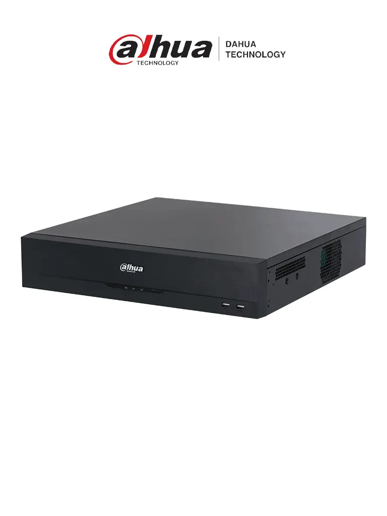 NVR 64 Canales IP 4K, WizSense, 2U, 8 Bahías HDD, H.265+, Hasta 384 Mbps, 2 Canales de Reconocimiento Facial, SMD Plus, AcuPick, Metadatos, Soporte para Cámaras con IA, ANPR y Conteo de Personas.