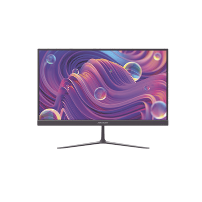 Monitor LED Full HD (1080p) de 21.5" / Ideal para CCTV, Oficina y Hogar / Entrada HDMI-VGA / Montaje VESA ( 75 X 75) / Uso 16/7 / Backlight E-LED / Ultra Delgado 