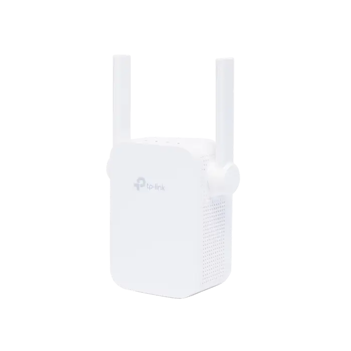 [RE205] Repetidor / Extensor de Cobertura WiFi AC, 750 Mbps, doble banda 2.4 GHz y 5 GHz, con 1 puerto 10/100 Mbps con 2 antenas externas 