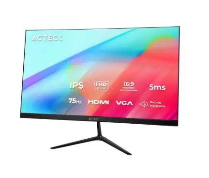 Monitor Plano 24.5 Pulgadas CAPTIVE VIVD SP245, FULL HD 1920x1080 PX, 75 HZ 