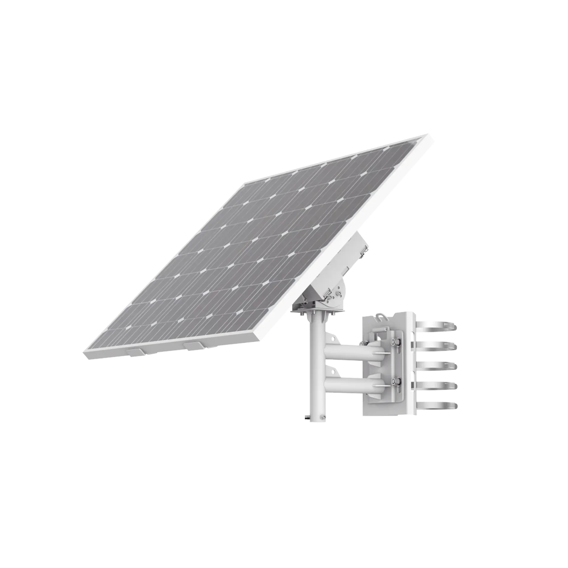 Kit Solar de alimentación / Panel Solar / Batería de Respaldo de Litio 360 Wh / 2 Salidas de 12 Vcd / Accesorios de Instalación / Uso en Exterior IP66 