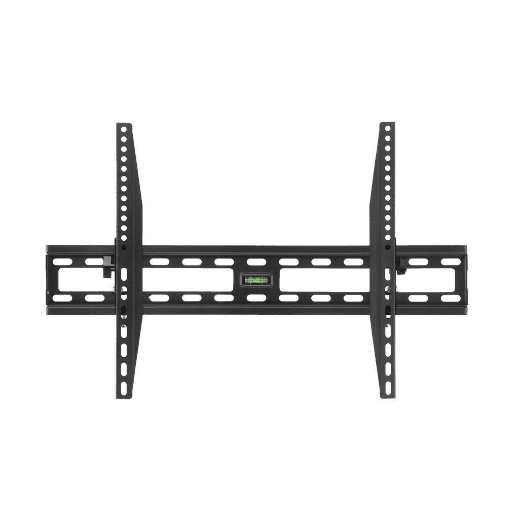Montaje de Pared Universal Fijo para Monitores de 32 a 60 " / Soporta hasta 50 Kg / Vesa 600 x 400 / 400 x 400 / 400 x 200 / Acero / 10° de Inclinación / Cuenta con Nivel para Ajuste