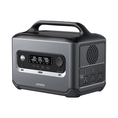 [15053] Estación de Energía Portátil 1200W (1024Wh) | 6 AC 1200 W | 2 USB-C 100W | 2 USB-A 22.5 W | 1 Toma de Encendedor |  2 Salidas CC5521 | BMS | WIFI | Bluetooth | APP  |  Tipo LiFePo4 | 3000 Ciclos de vida. 