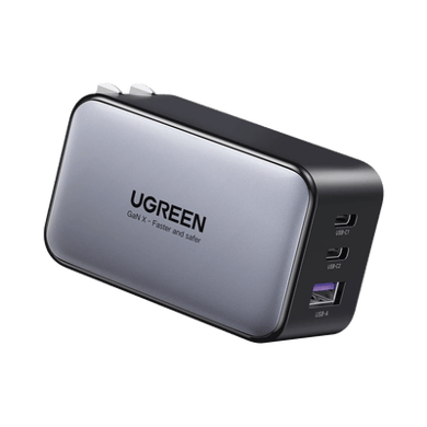 [10334] Cargador de 65W serie Nexode | 3 Puertos de Carga Rápida | 2 USB-C | 1 USB-A | Tecnología GaN II | Power Delivery 3.0 | Quick Charge 4.0 | Chip Confiable y Carga Inteligente | Optimiza la Experiencia de Carga | Carcasa Ignifuga