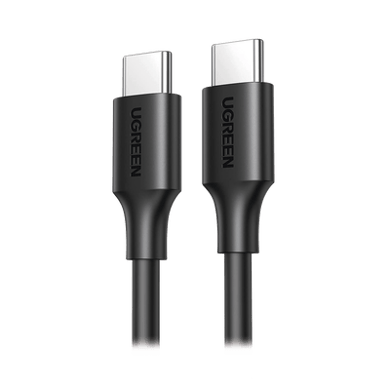 [50997] Cable USB-C a USB-C | 1 Metro | Carga Rápida de hasta 60W | Transferencia de datos de 480 Mbps | PD3.0 | QC 4.0/3.0/2.0 | FPC | AFC | Duradero y Flexible| Caja ABS | Cubierta de TPE | Color Negro.