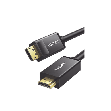 [10204] Cable DP Macho a HDMI Macho | Longitud 5m | Soporta 4K@30Hz | Soporta 3D | Cobre Estañado 28AWG | Blindaje interno múltiple | Transmisión Unidireccional | Botón de Liberación | Chip de Última Generación.
