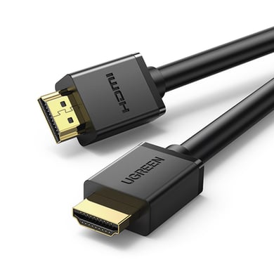 [10108] Cable HDMI 2.0 4K@60Hz | 3 metros | HDR | 3D | HEC (Canal Ethernet HDMI) | ARC (Canal de Retorno de Audio | Color Profundo de 48 bits | Audio de 32 canales | HDCP | Dolby True HD 7.1 | 18 Gbps | Múltiple Blindaje | Calidad Premium.