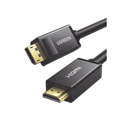 [10203] Cable DP Macho a HDMI Macho / Longitud 3m / Soporta 4K@30Hz / Soporta 3D / Cobre Estañado 28AWG / Blindaje interno múltiple / Transmisión Unidireccional / Botón de Liberación / Chip de Última Generación