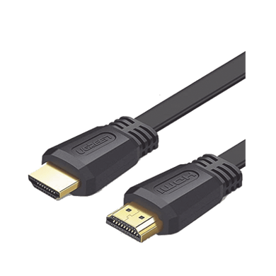 [50820] Cable HDMI 2.0 Plano de 3 m / 4K@60Hz / HDR / 3D / HEC (Canal Ethernet HDMI) / ARC (Canal de Retorno de Audio) / Color Profundo de 48 bits / Audio de 32 canales / HDCP /Audio Dolby True HD 7.1 / 18 Gbps / Estañado y Triple Blindaje / Anti Interfere