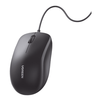 [90789] Mouse Óptico USB | Cable USB de 1.5 metros | 3 Botones | 1200DPI | Diseño Ergonómico | Silencioso | Color Negro | Windows / MacOS / Linux / Chrome y otros | También Compatible con  DVR / NVR.
