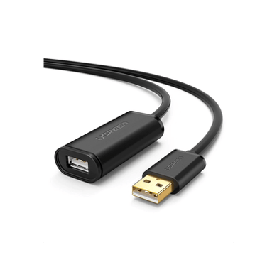 [10319] Cable de Extensión Activo USB 2.0 / 5 Metros / Macho-Hembra / Booster individual FE1.1S incorporado / Velocidad de hasta 480 Mbps / Ideal para impresoras, consolas , Webcam, etc.