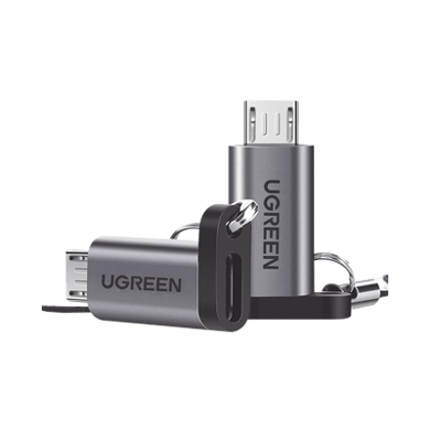 [50590] Adaptador USB-C 3.1 a Micro USB | Carga Rápida | FPC/QC2.0 | Sincronización de Datos | Velocidad de Transferencia de hasta 480Mbps | Incluye Cordón | Caja de Aluminio | Múltiples Protecciones | Amplia Compatibilidad.