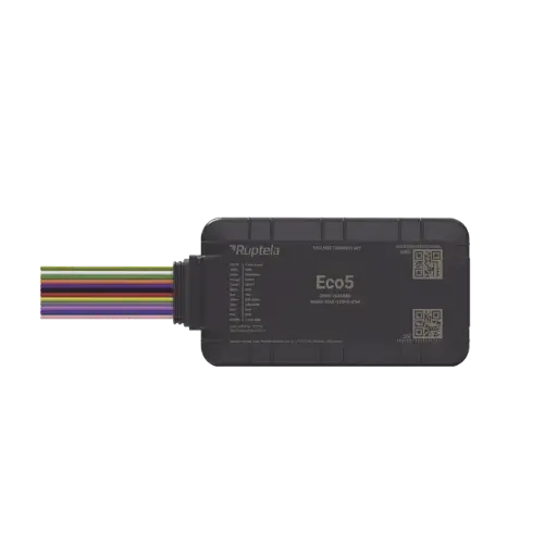 [ECO5] Dispositivo de Rastreo Vehicular / Conectividad LTE Cat1 y LTE-M / BLE 5.0 / GNSS U-blox / Carcasa IP54 / Batería Interna de Respaldo / Detecta Interferencias 