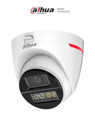 [DH-HAC-HDW1249XN-A-PRO] Cámara Domo HDCVI 2MP 1080P WizColor/ Video 24 Horas a Color/ Corrección de Distorsión de Imagen mediante IA/ Iluminador Inteligente/ Hasta 50m de Dist de Ilumin/ Doble Mic Incorp/ Campo de Visión de Hasta 101° 